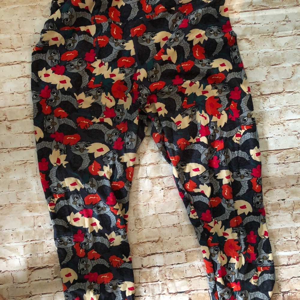 LulaRoe Owl leggings TC
